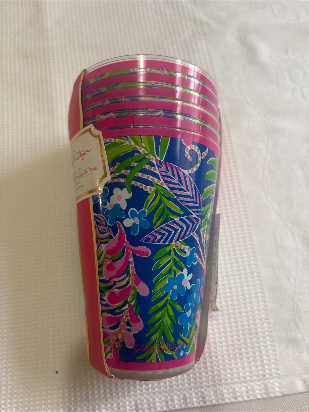 NWT LILLY PULITZER POOL CUPS